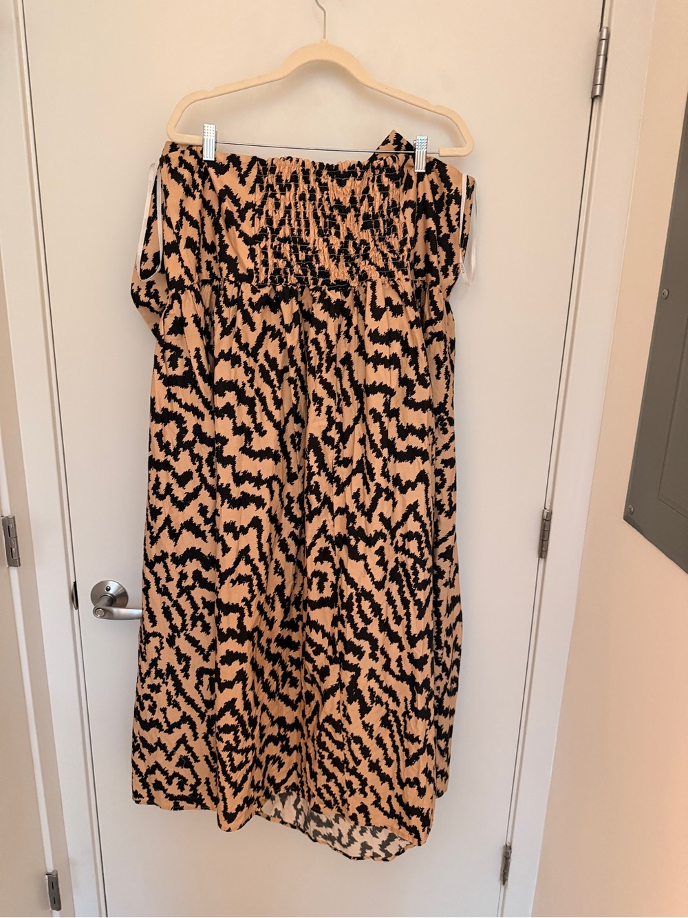 Eloquii - Bow Bodice Flare Dress - Picture 6 of 9